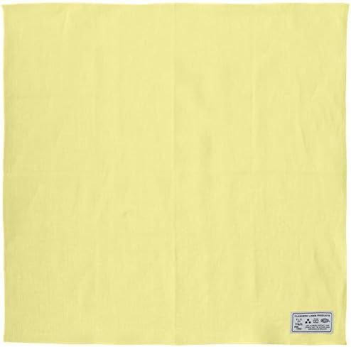 Amazon フランダースリネン ハンカチ Flh 03 イエロー ポーチ