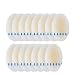 Welnove - Blister Bandages Plaster, Oval Gel Pads Heel Blister Prevebtion, Hydro Seal Adhesive Bandages for Heel and Guard Skin, Faster Healing Wound -15 Packs