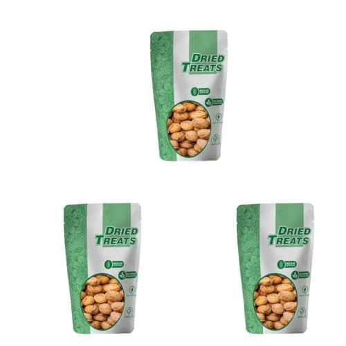 Image of Dried Treats Dried Fruits Nuts And Seeds (California Sabut Walnuts /Walnut With Shell, 200g) (Pack of 3)