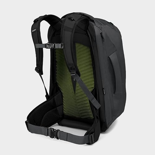 Osprey Farpoint 40L Men's Travel Backpack, Tunnel Vision Grey - Image 4