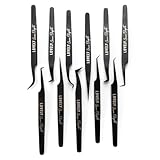 LOVELY Grace Elegante Wimpernpinzette für Wimpernverlängerung Boot - ergonomische Edelstahl Pinzette für Volumenwimpern & Mega Volumenfächer 1D-20D - breite Spitze für perfekten Halt