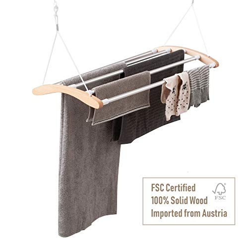 Laundry Storage Organization Drying Racks Gimi Lift 140 Wall