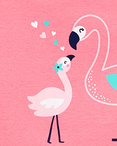 Kit Body Carter's Feminino Regata Flamingo 24 Meses