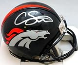 Courtland Sutton Autographed Denver Broncos Mini Helmet- BA W Hologram *Silver - Autographed NFL Mini Helmets