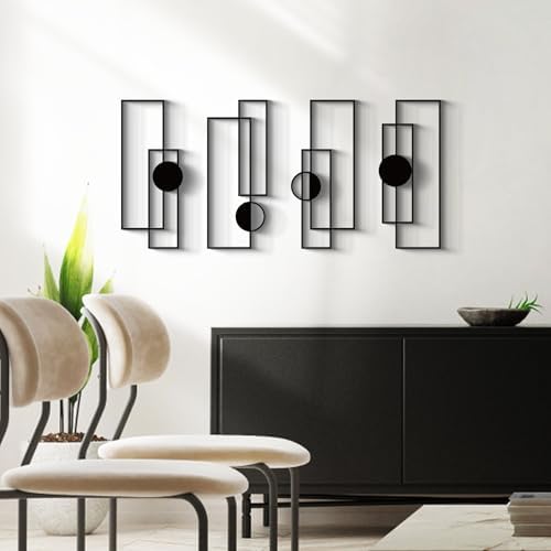 Stunning Abstract Textured Geometric Wall Hanging Ideas image