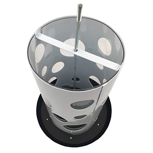 PROHEIM Vogelfutter-Station 30 cm aus Metall - 3