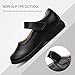 Stelle Mary Jane School Shoes for Girls Dress Shoes Uniform Flats(Little/Big Kids)(Black,11ML)