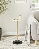 【Dimensions compactes pour une flexibilité maximale】27 cm x 27 cm x 61 cm (L x l x H), capacité de charge jusqu'à 9 kg. Que ce soit à côté du canapé, du lit ou comme décoration de pièce, cette table trouvera sa place partout et apportera du style à tous les recoins de votre maison.