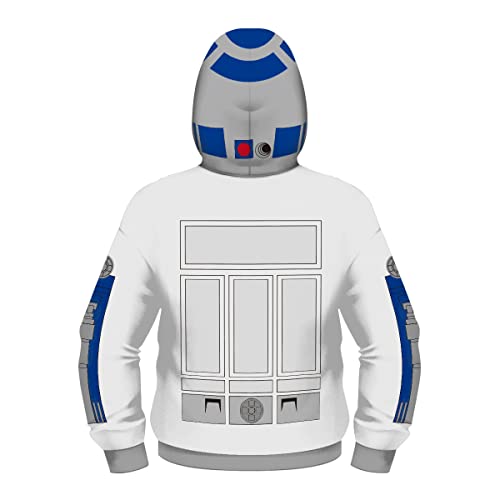 Kids Robot Inspired Zip up Hoodie Sports Sweatshirt Casual Zipper Jacket for Boys and Girls2