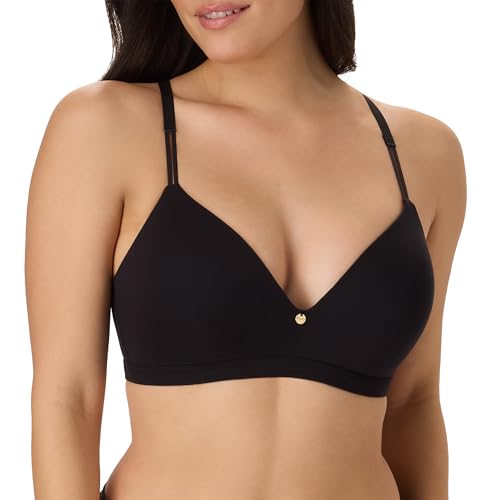 Image of Maidenform Women's Wireless Bra, Everyday Luxe T-Shirt Wireless Bras for Women, Convertible Straps, Smoothing