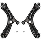 KEYOOG 2Pc Set K621949 K621950 (For 4-Door Sedan Only) Front Lower Control Arm and Ball Joint Assembly Compatible With 2011-2018 Vo-lkswagen Jetta VI (OE# 5C0407151B 5C0407152B 5C0407151A 1K0407366C)