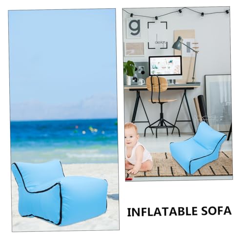 Chaise longue gonflable extérieure durable et résistante pour camping