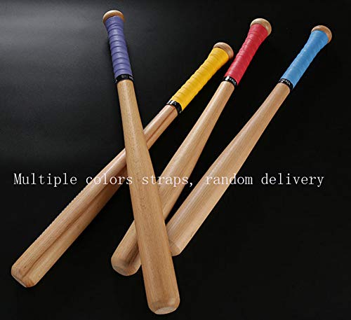 SUNWIN 25inch Wood Baseball Bat, Hardwood Solid Training Bat Self Defense Rounder Bat