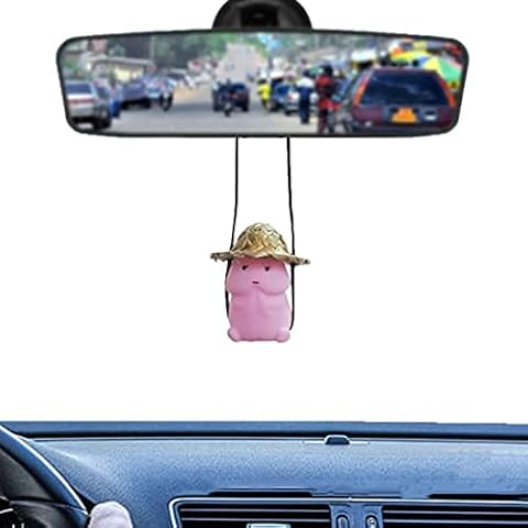 Cartoon Penis Car Hanging Ornament, Cute Car Hanging Accessories For Rear View Mirror, Car Decoration Charm Pendant,Car Mirror Suspension Decoration,Car Men And Women Supplies,Car Interior Supplies Cover