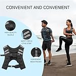 Weighted Vest for Strength Training - 11lbs - Heavy Duty Tactical Weight Vest for Fitness, CrossFit, and Endurance Workouts, Adjustable and Comfortable Design - Image 4