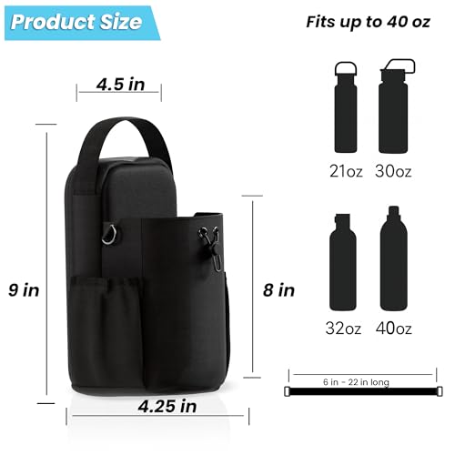 CORDOBA & CO., Magnetic Gym Bag Man Woman, Super Strong Magnetic Bottle Bag, 11LB Weight Capacity, Crossbody Gym Water Holder by CORDOBA & CO., - Image 4