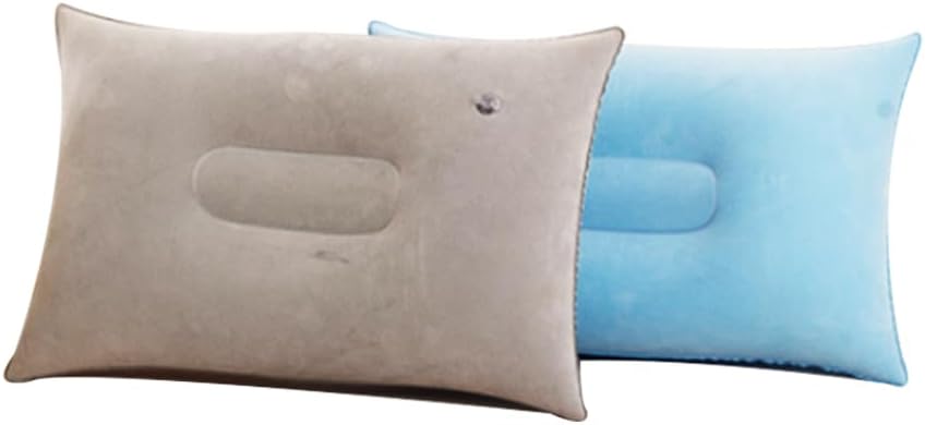 XVHOAB Coussin de Camping Gonflable Air époustouflant Coussin avec Un de Voyage Doux pour la randonnée Plage 2 PCS. XVHOAB Coussin de Camping Gonflable Air époustouflant Coussin avec Un de Voyage Doux pour la randonnée Plage 2 PCS.