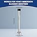 VONCI 22inch Commercial Immersion Blender Detachable Shaft, 500W & 750W Compatible, Stainless Steel Removable Shaft.