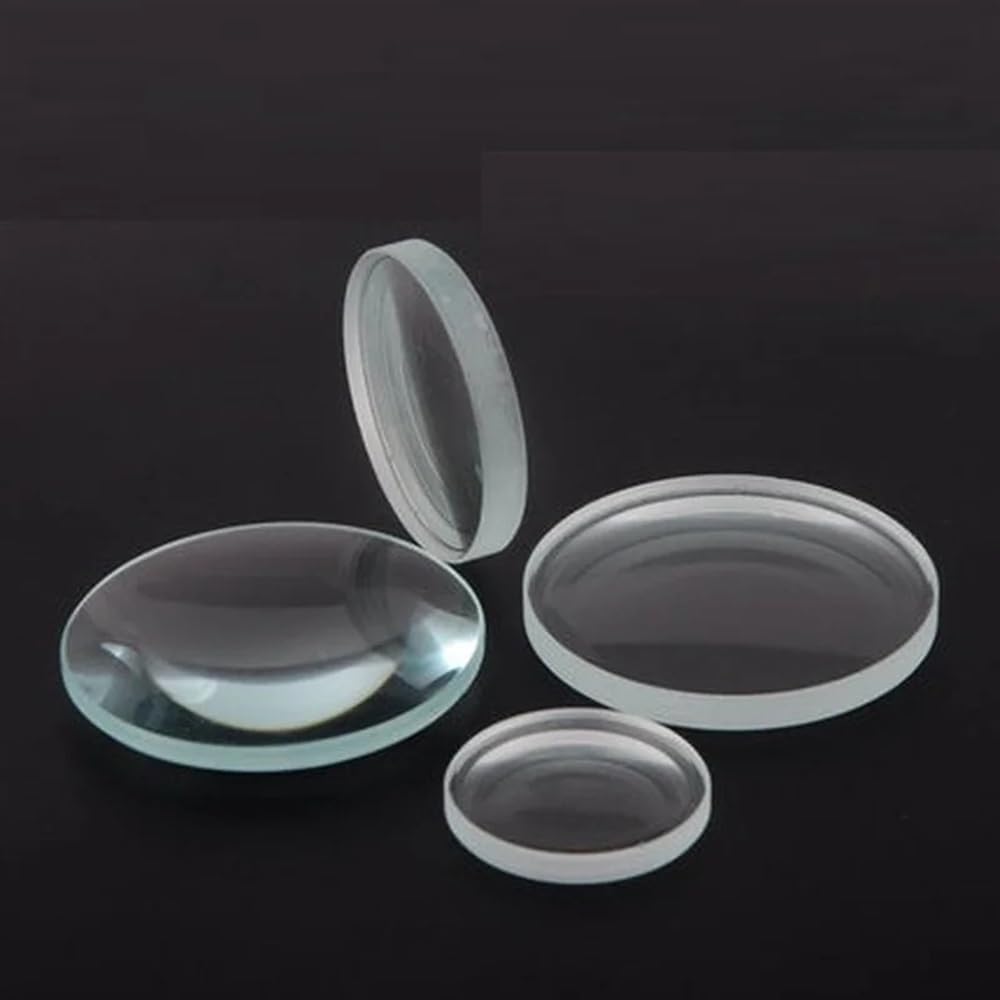 Prisms & Kaleidoscopes 2PCS 50-100mm Optical Length -100mm Double Concave Lens Meniscus Lentes Science Classroom Optics Kits (Size : DCVL100mmF-300mm)