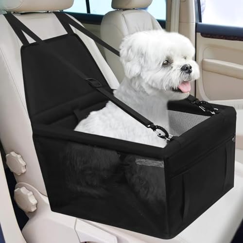 Cani Coprisedile, Seggiolino Auto per Cani Animali Domestici, Seggiolino per auto extra stabile per cani, Seggiolino per cani di per cani di piccola e media taglia, Trasportino Auto Borsa per Cani