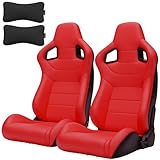 siege baquet omp champ 🚗 Construction de haute qualité : ce lot comprend une paire de sièges de course pour le côté conducteur et passager. Fabriqués à partir de cuir PVC de qualité supérieure avec des coutures méticuleuses, ces sièges ajoutent non seulement une touche de luxe à votre intérieur, mais promettent également une durabilité grâce à leurs cadres solides. Améliorez l'intérieur de votre voiture avec une esthétique audacieuse et agressive.