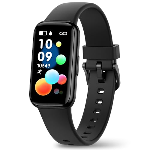 meoonley Fitnessuhr mit Schrittzähler Pulsmesser Schlafmonitor Fitness...