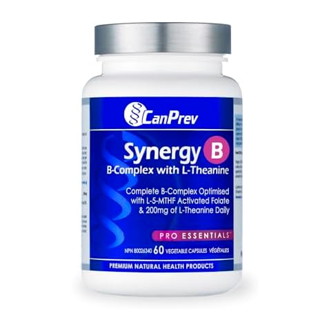 CanPrev Synergy B-Complex with L-Theanine Vegi Capsules, 60 Count Cover