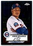 2021 Topps Chrome Platinum Anniversary #362 Jorge Polanco Minnesota Twins Baseball Card - Sportscard Superstore