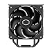 Cooler Master Hyper 212 Black CPU Air Cooler – 120mm High Performance PWM Fan, 4 Copper Heat Pipes, Aluminum Top Cover, Low Noise & Easy Installation, AMD AM5/AM4 & Intel LGA 1851/1700/1200, Black