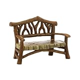 Department 56 Accessories for Villages Woodland Bench Accessory, 1.77 inch