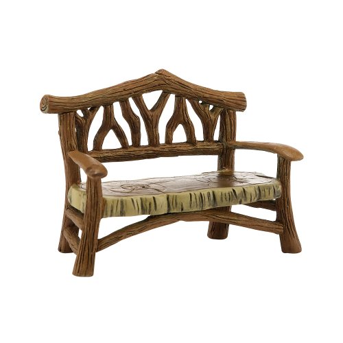 Department 56 Accessories for Villages Woodland Bench Accessory, 1.77 inch