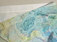 Algopix Similar Product 12 - Contemporary shower curtain in blue