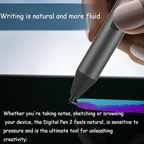 Image of Digital Pen 2 For Lenovo Laptop Digital Pen 2,Compatible With Lenovo Ideapad Flex 5 /7 Series Pen,Yoga 6 /7 /9 Serise Pen,Thinkpad X /X1 /L /P Serise Pen,Thinkbook 13X G2 Iap-21At Pen, White