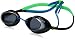 TYR  Kids Tracer Racing Goggles, Smoke/Green/Blue, One Size