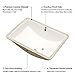 18 Inch Undermount Bathroom Sink - GhomeG 18