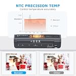 Laminator Machine, Bonsen 13 Inch Wide Thermal Laminator with Never Jam Technology, A3 Laminating Machine with 100 Laminating Sheets for School, Office and Home, Black (L3402) - Image 4