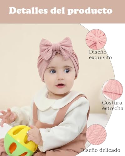 Recopilación de Gorros para bebe favoritos de las personas. 9 Imagen adicional