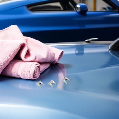 Clips de línea de freno metálicos para reparar holguras de manguera en coche 40 piezas 5