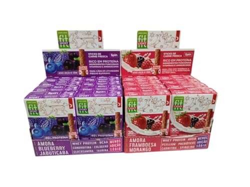 KIT 16 Unidades Petisco p Spin Fit 4 Sabores