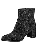 Marco Tozzi Damen 2 25398 45 Stiefelette, Black, 38 EU