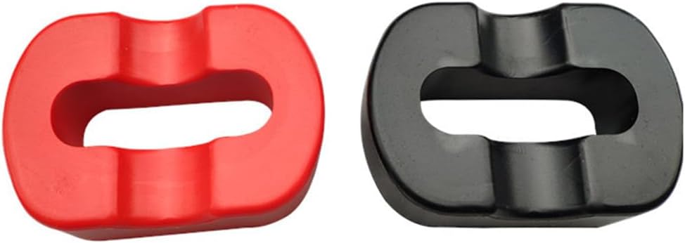 Riloer Winch Hook Isolator, Winch Hook Roller Fairlead Isolator, for 8000+ LBS Winch, Black