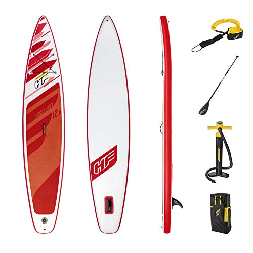 Hydro-Force 12'6&Quot; X 30&Quot; X 6&Quot;/3.81M X 76Cm X 15Cm Fastblast Tech Set Tabla Hinchable Para Paddling, Juventud Unisex, Multicolor