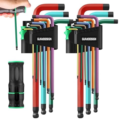 GURADESIGN 19-Piece Allen Wrench Set Cover