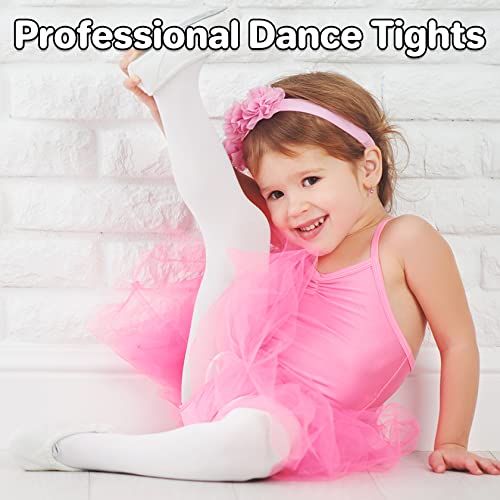 qikqik Toddler Tights for Girls Ultra-Soft Ballet Dance Tights for Girls Stockings Toddler Halloween Socks Baby Stockings2