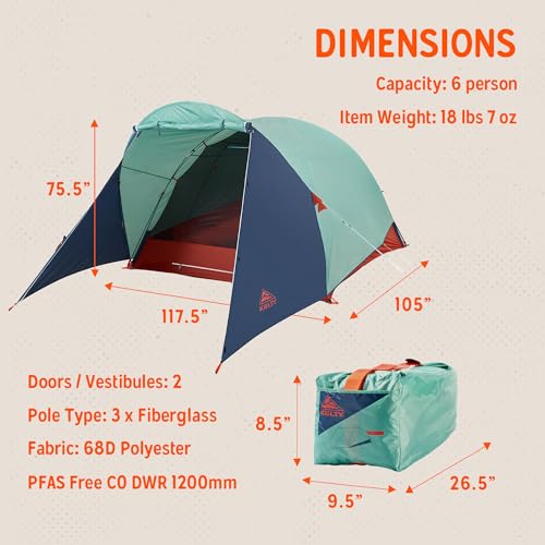 Kelty Rumpus 6P Tent