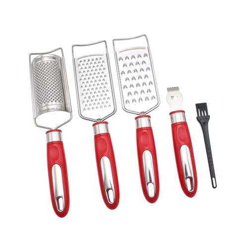 Rallador manual DECHOUS color rojo utensilio de cocina miniatura 1