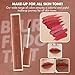 rom&nd BLUR FUDGE TINT 16 Burnt Orange - Velvety Matte K-Beauty Lip Stain for Soft Blurred Lips, Non-Drying, Long-Lasting Korean Lip Makeup
