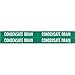 Brady 7063-4, 90208 Self-Sticking Vinyl Pipe Marker, (Pack of 50 Cards)