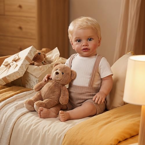 Muñeco Reborn Niño Realista 26 Pulgadas KAWAYII miniatura 4