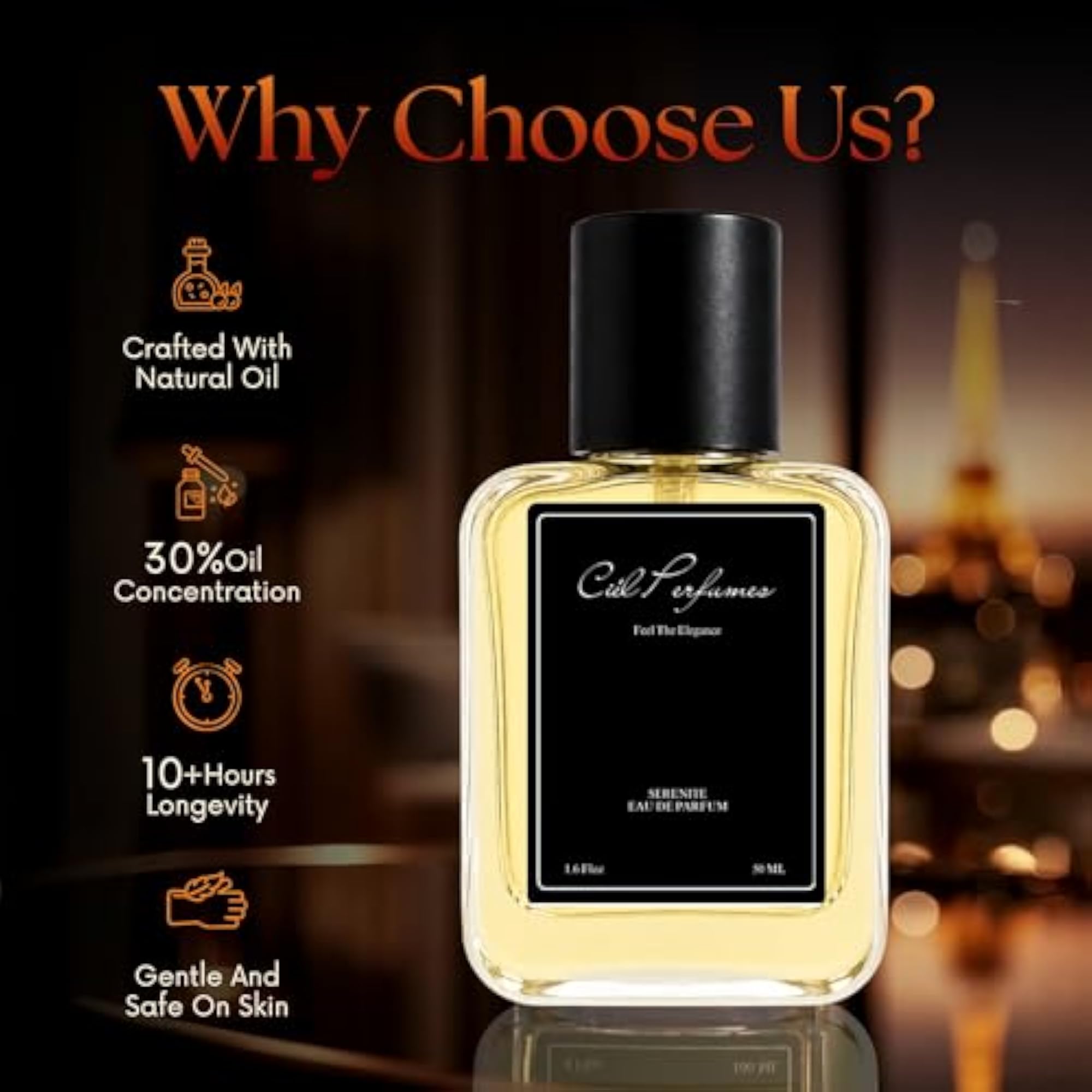 Ciel Serenite EDP Perfume 50ml for Men & Women